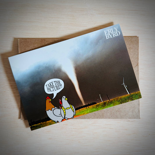 STORM CHASER POSTCARD